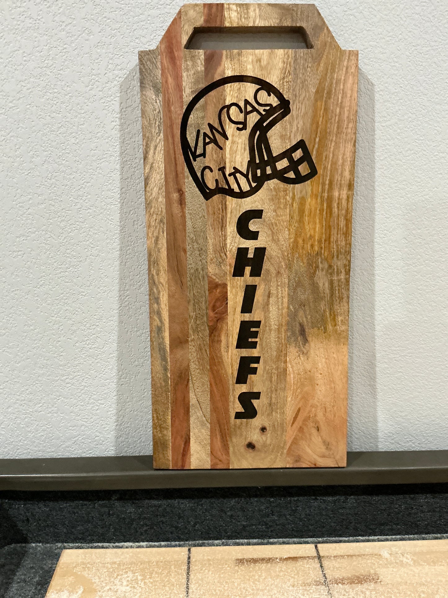 KC Chief helmet board