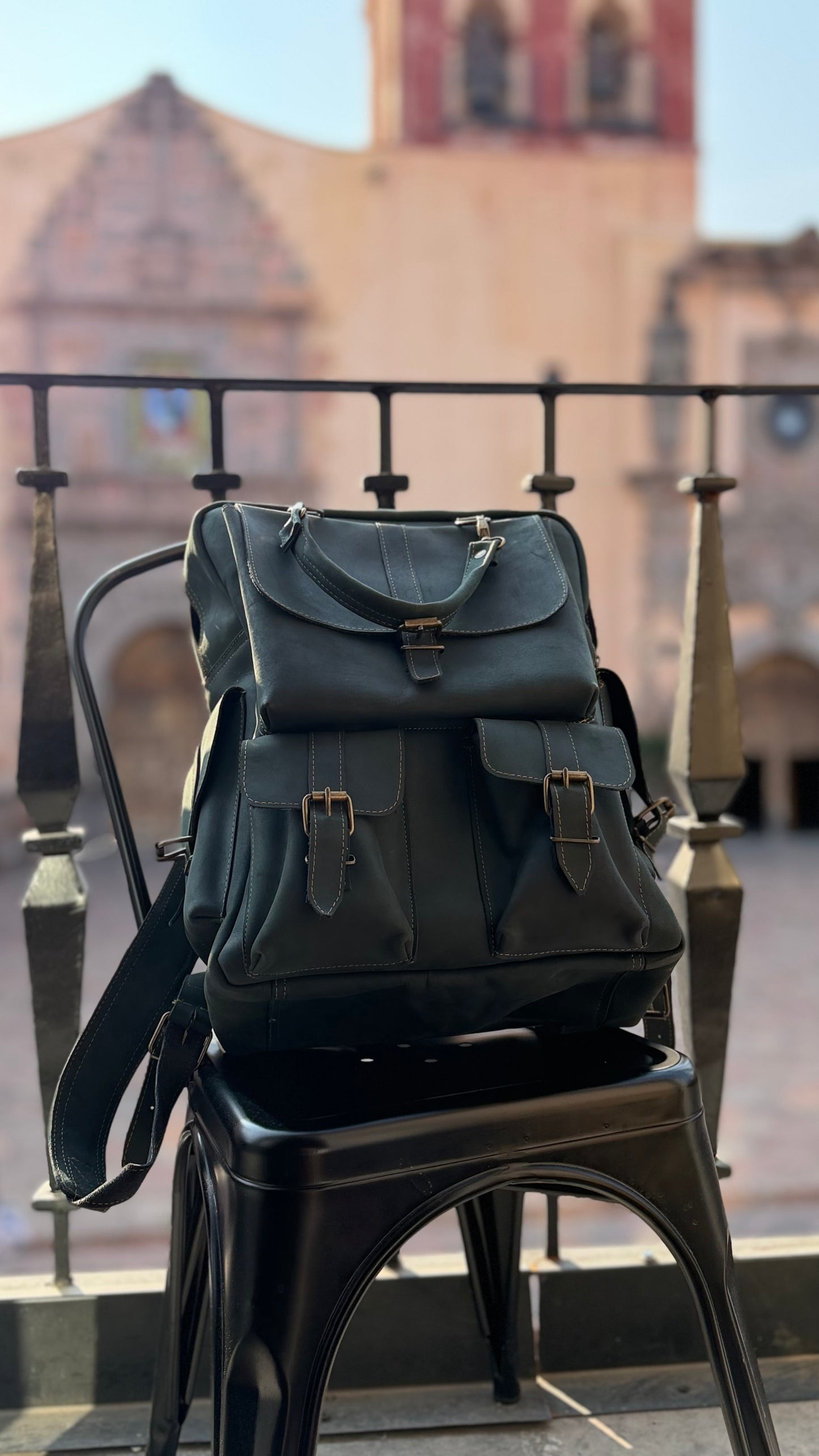 Leather Rucksack Backpacks