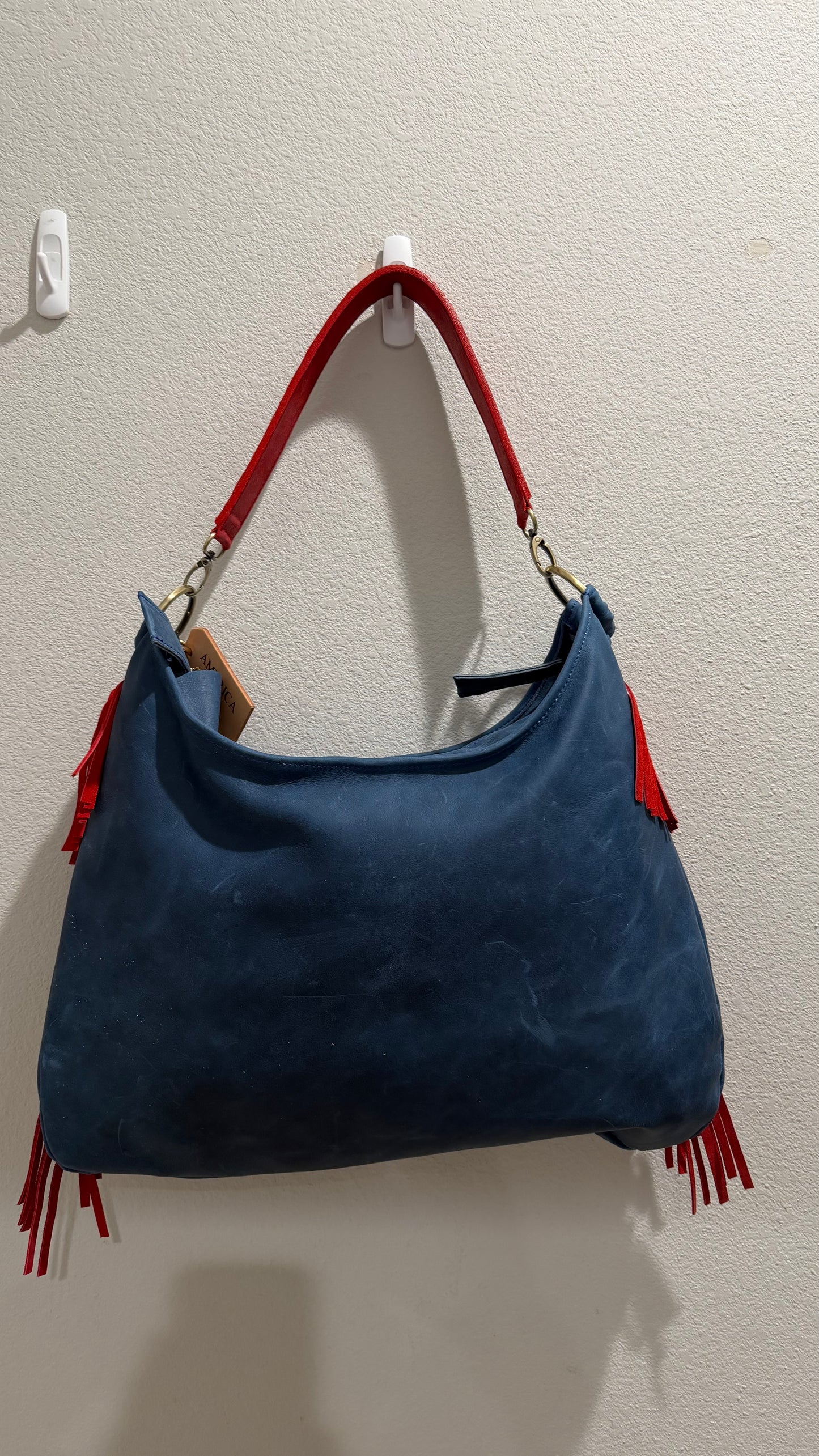Fringe Leather BOHO Bag Americana
