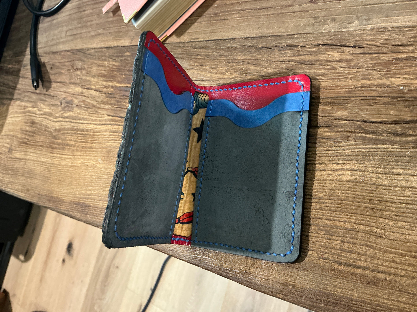Leather Wallet -4 Card