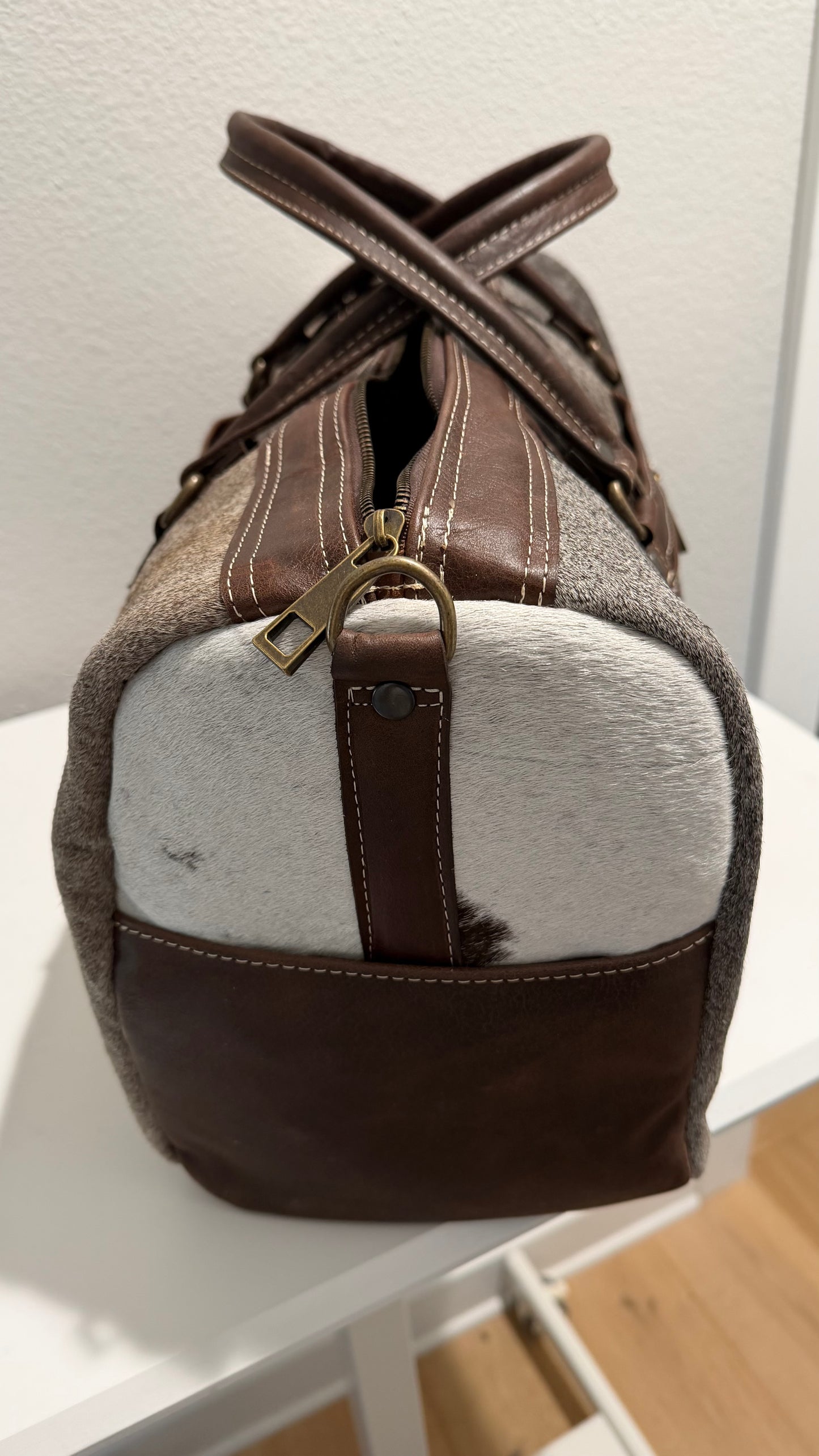 Leather Weekender Bag