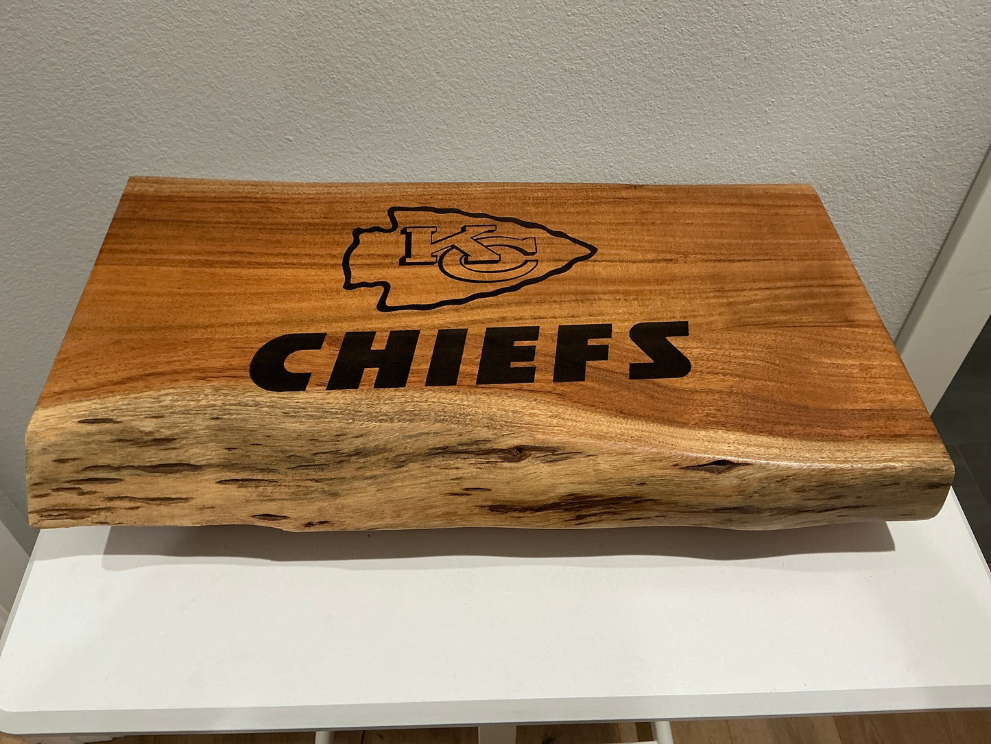 Chiefs Large Thick Board w/ legs