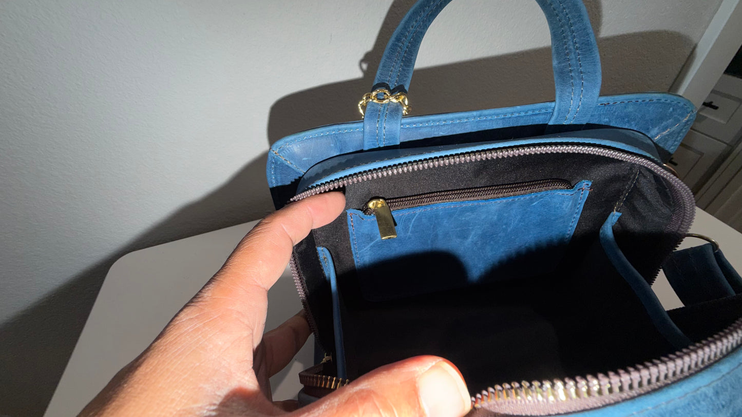 Leather Purse/Crossbody - Small