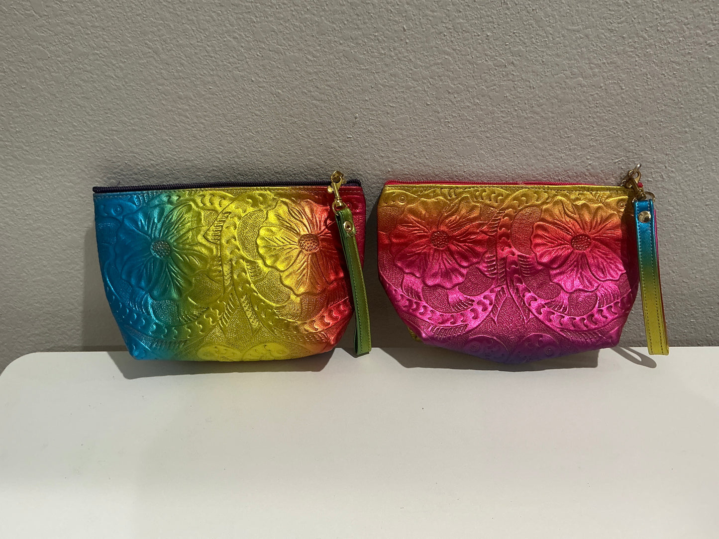 Leather Wristlet Bags
