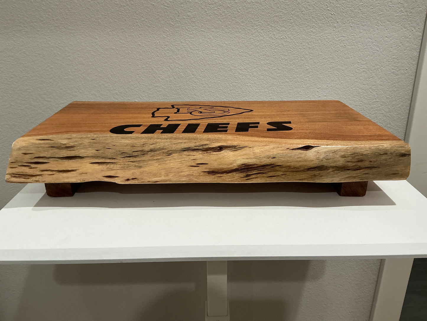 Chiefs Large Thick Board w/ legs