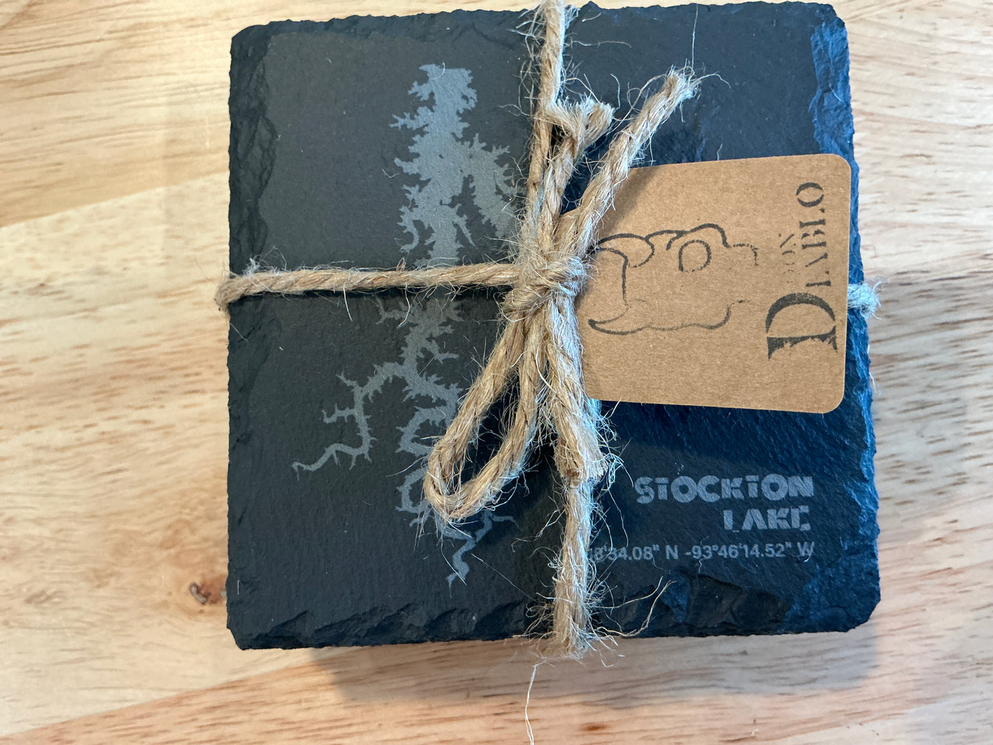 STOCKTON SLATE COASTERS