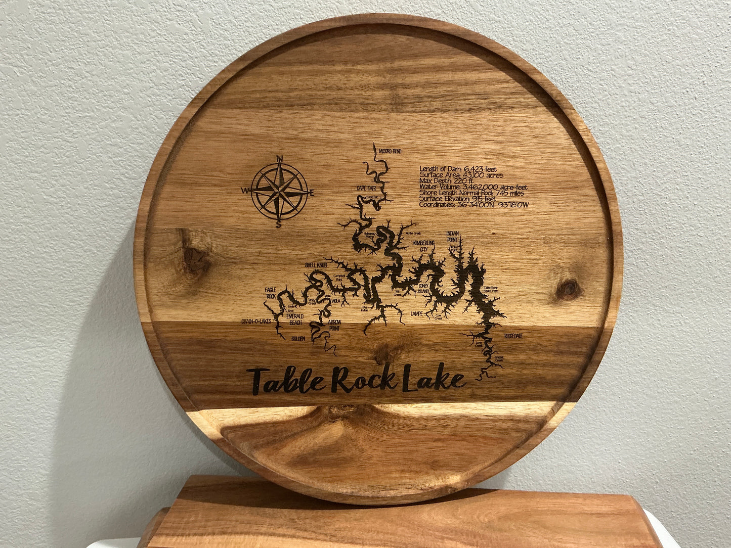 Table Rock Large Round Tray