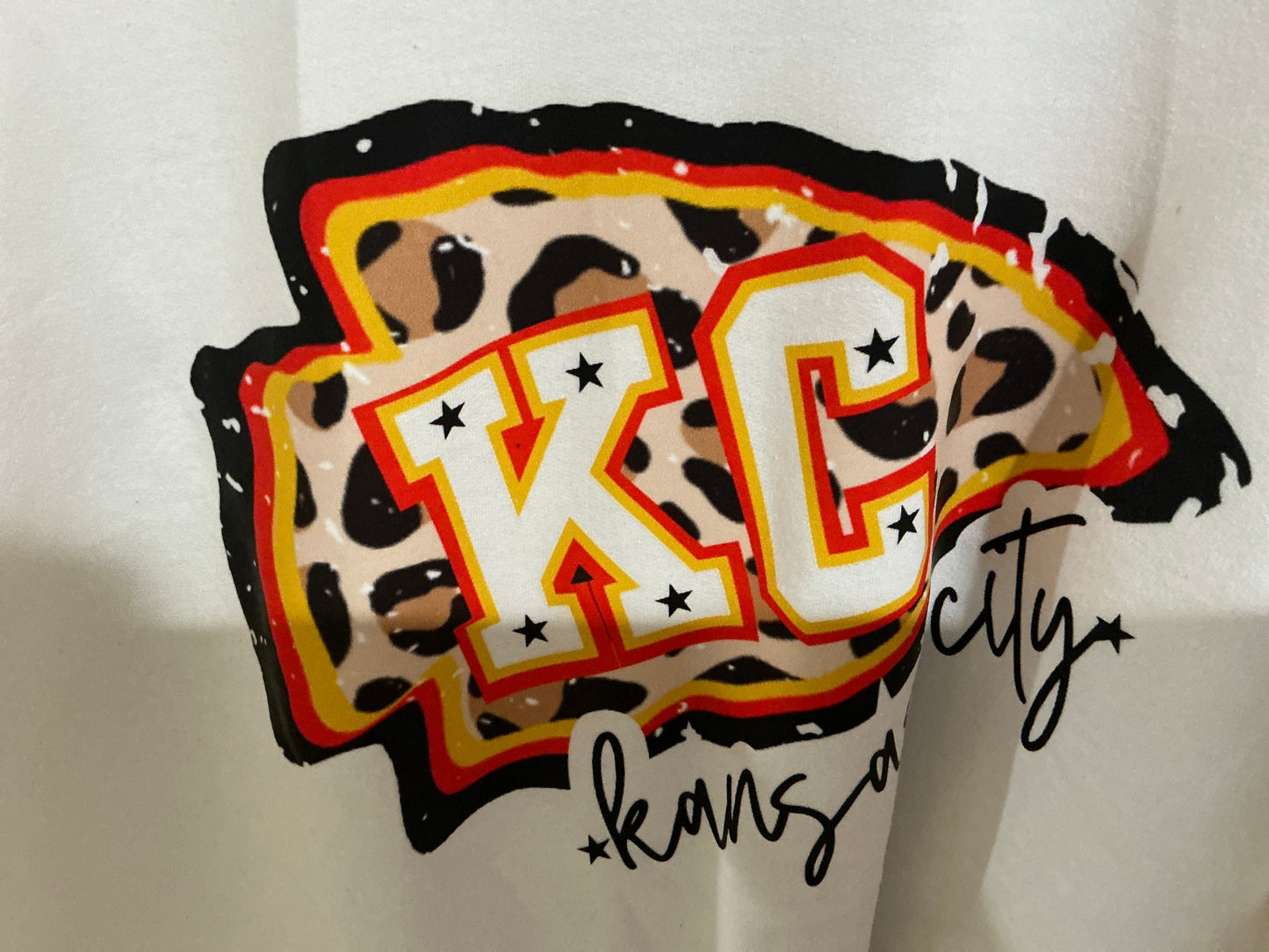 KC Leopard Arrow Sweatshirt