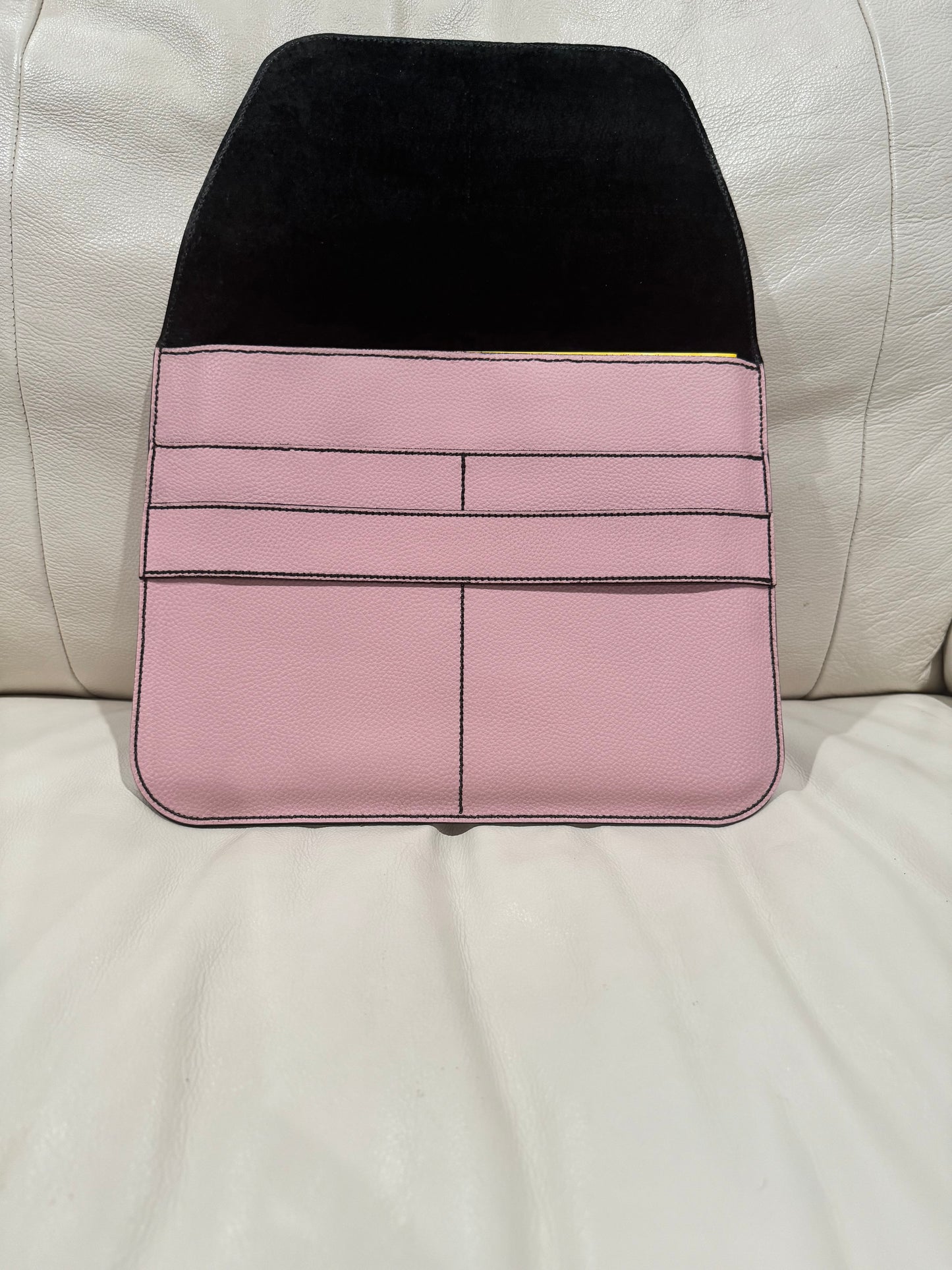 Leather iPad Case - Pink