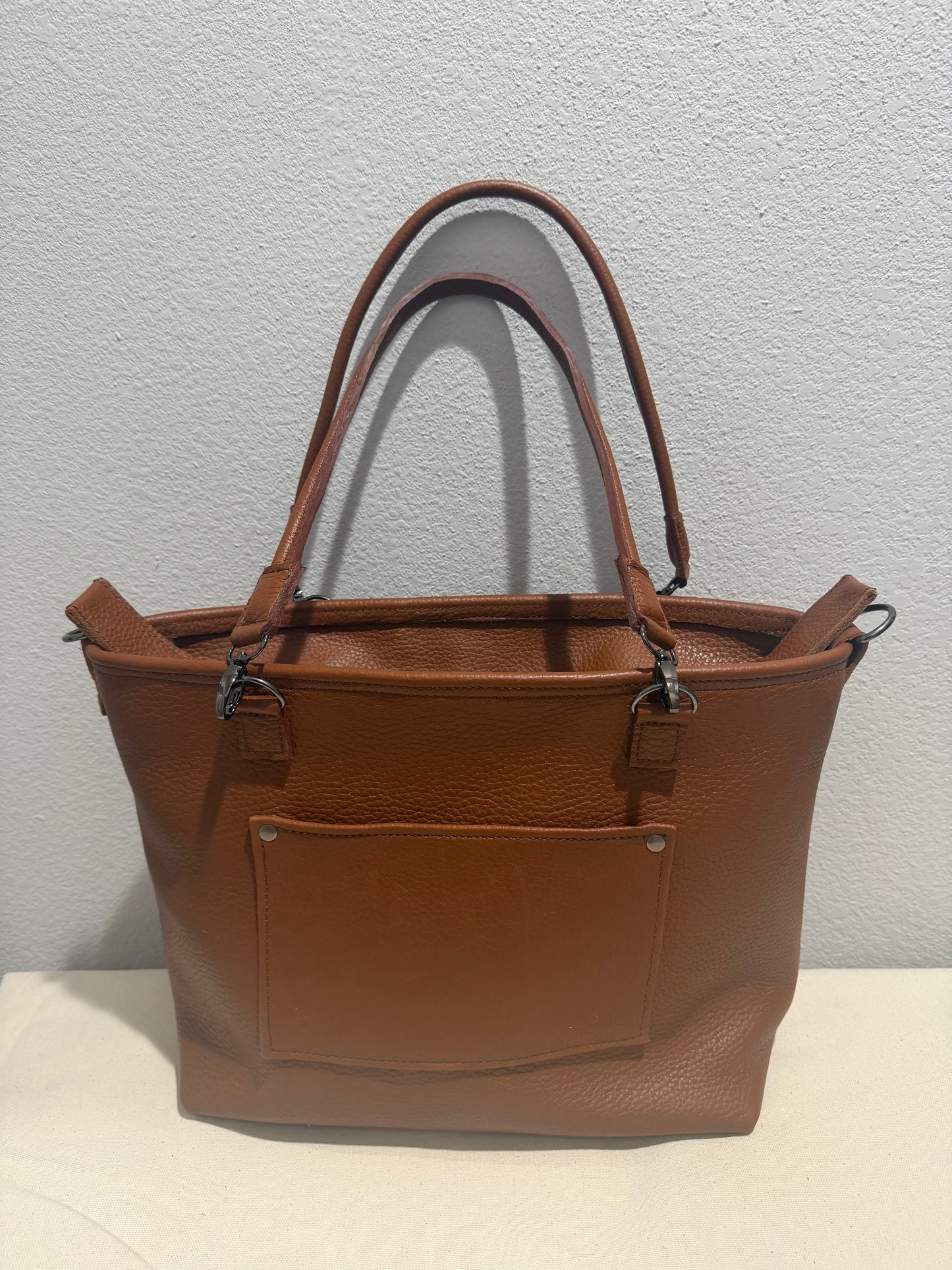 Leather Purse - Brown Medium