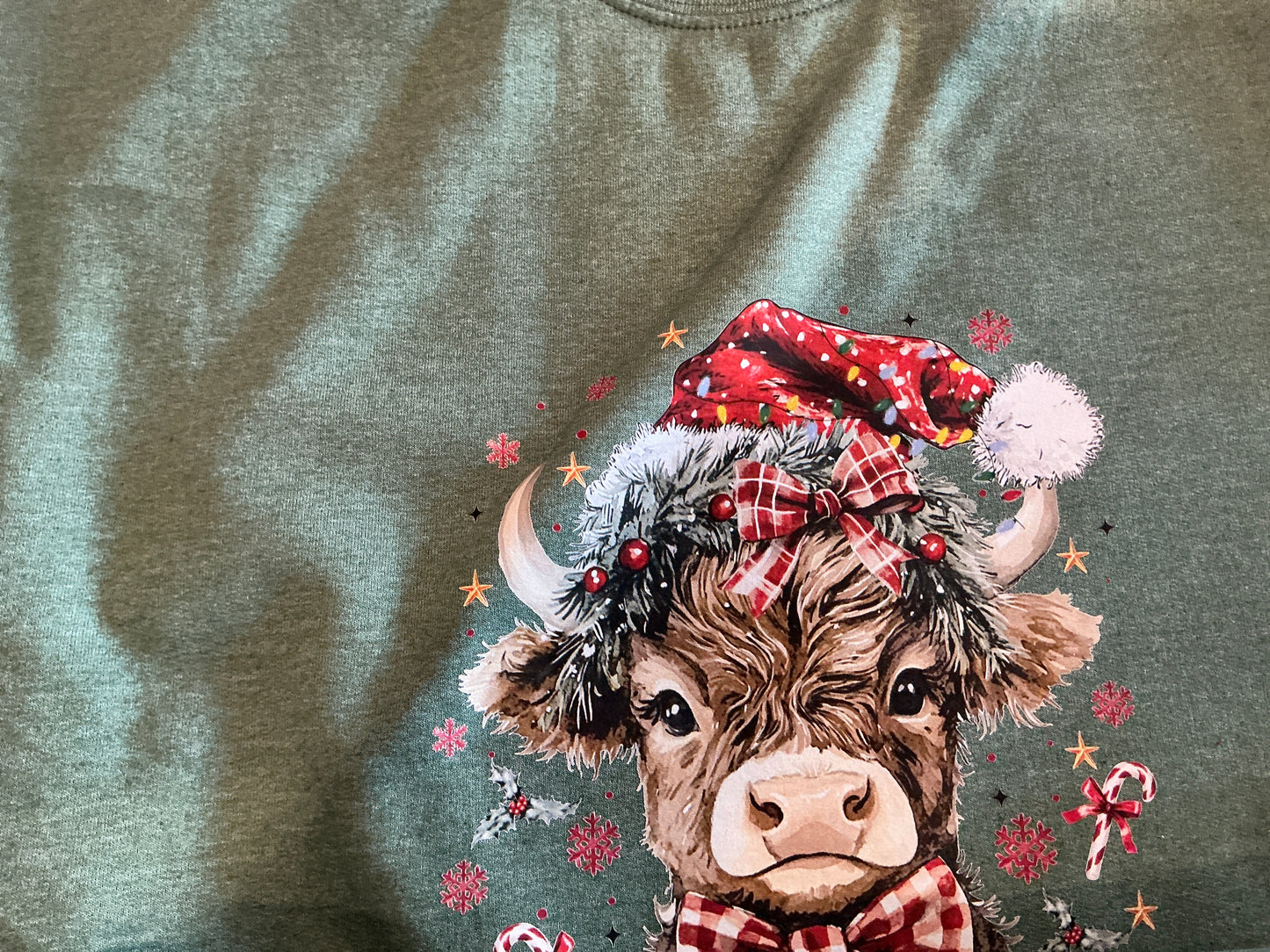 Misc Christmas Cow Long Sleeve