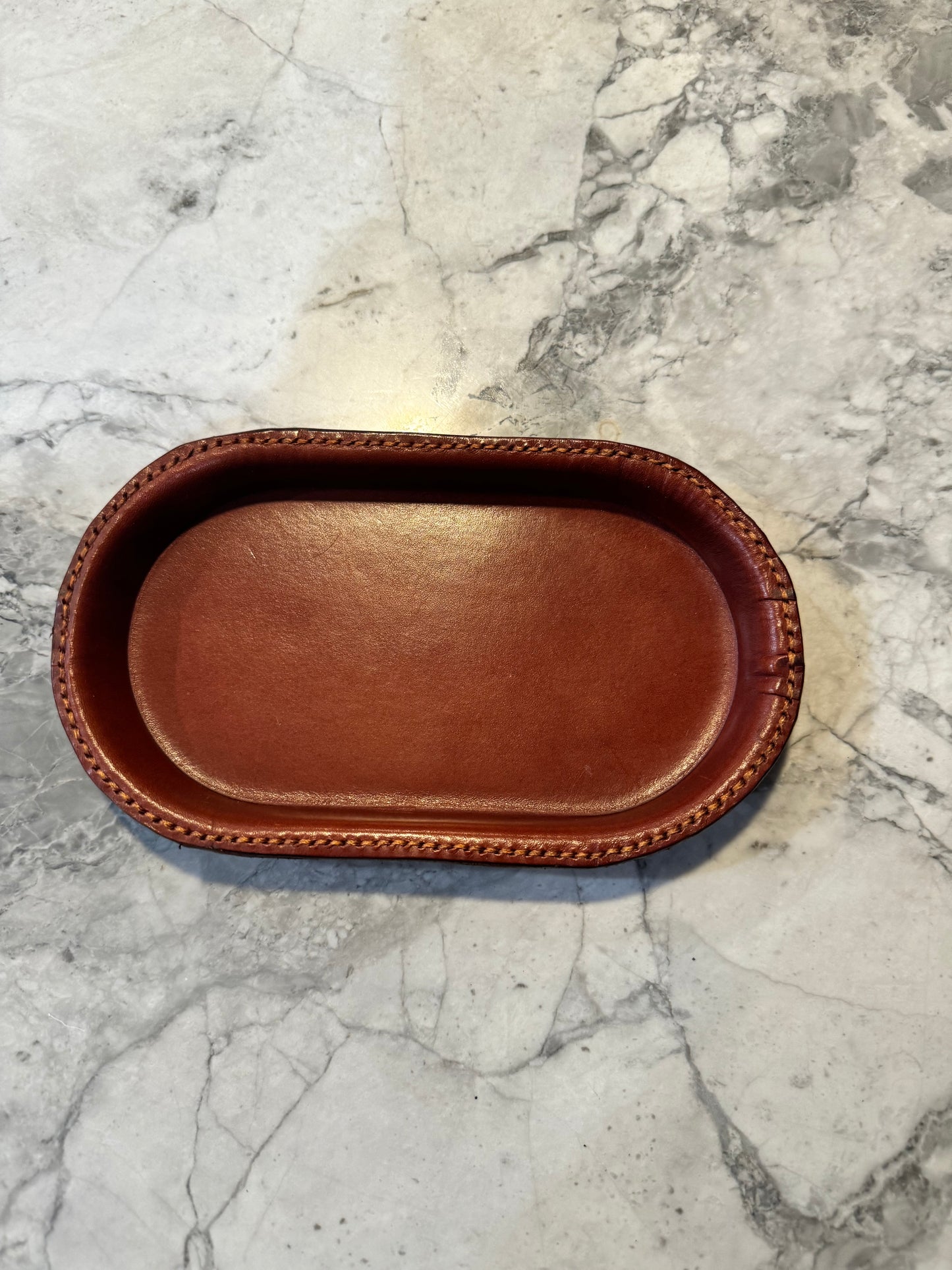 Leather Valet -Hand Stitched