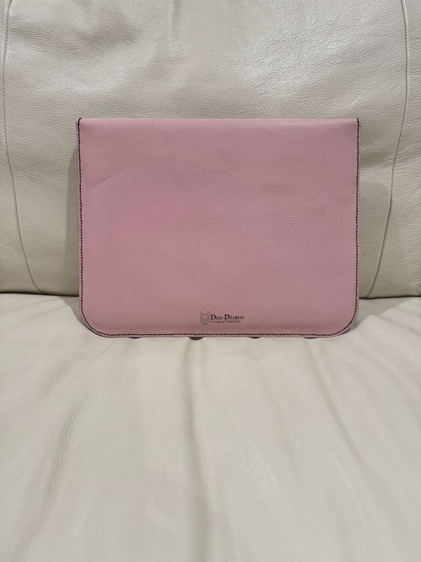 Leather iPad Case - Pink