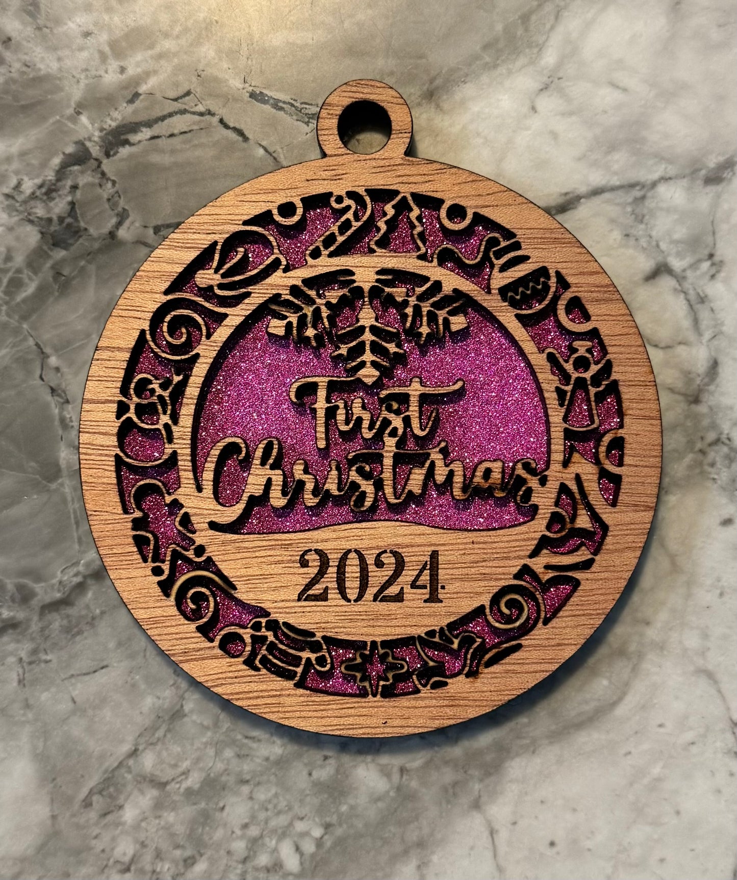 Christmas Ornament Medium - First Christmas 2024