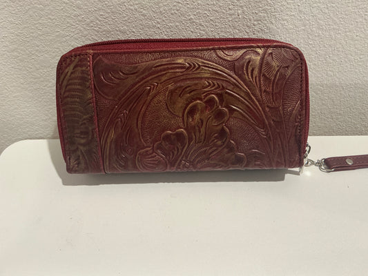 Women’s Leather Wallets Large Triple Zip