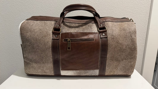 Leather Weekender Bag