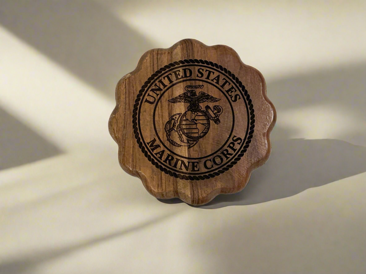 Marine Wood Coasters