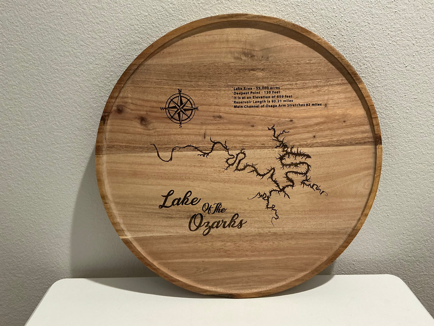 Lake of the Ozarks  Serving Tray