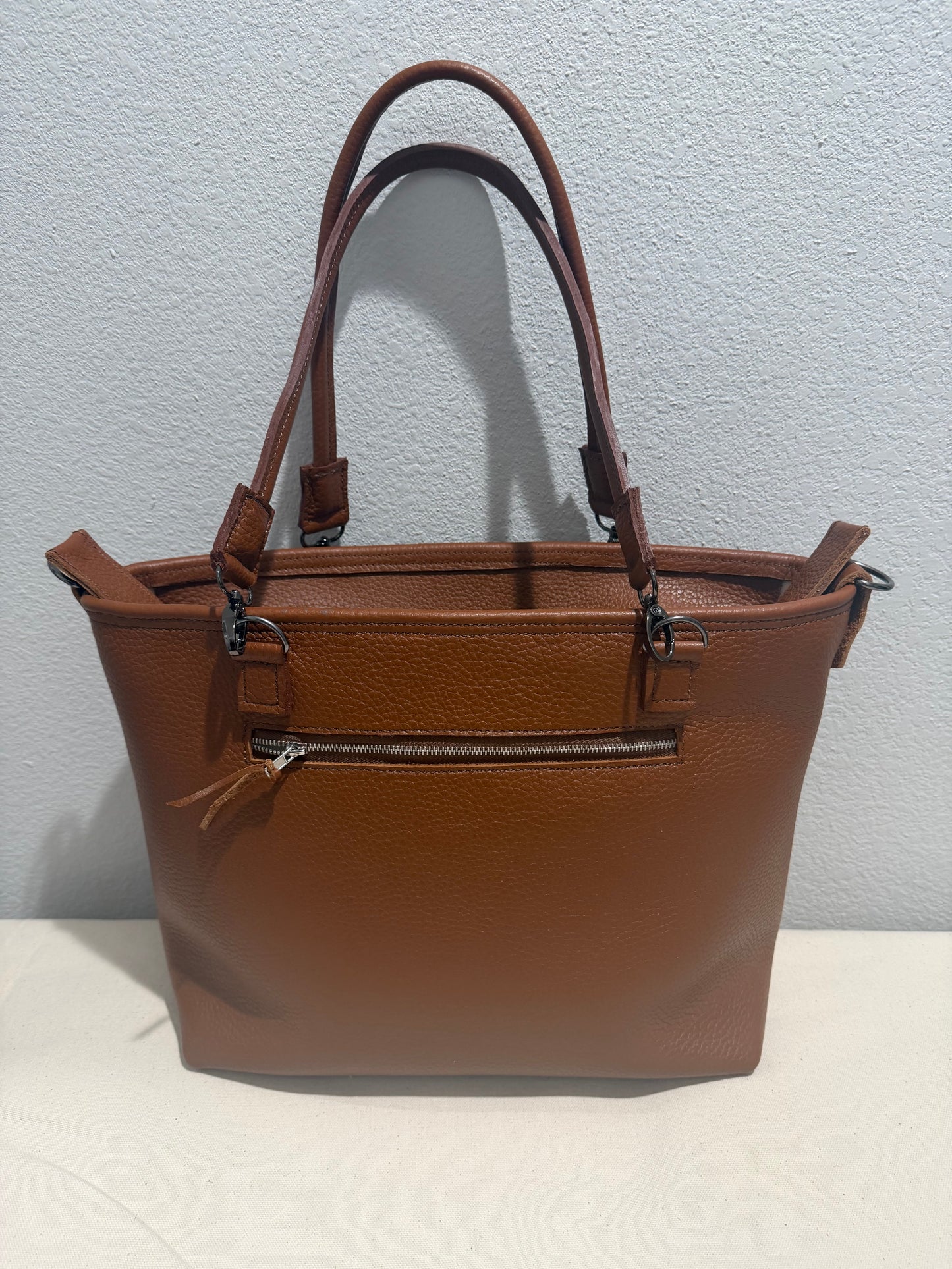 Leather Purse - Brown Medium