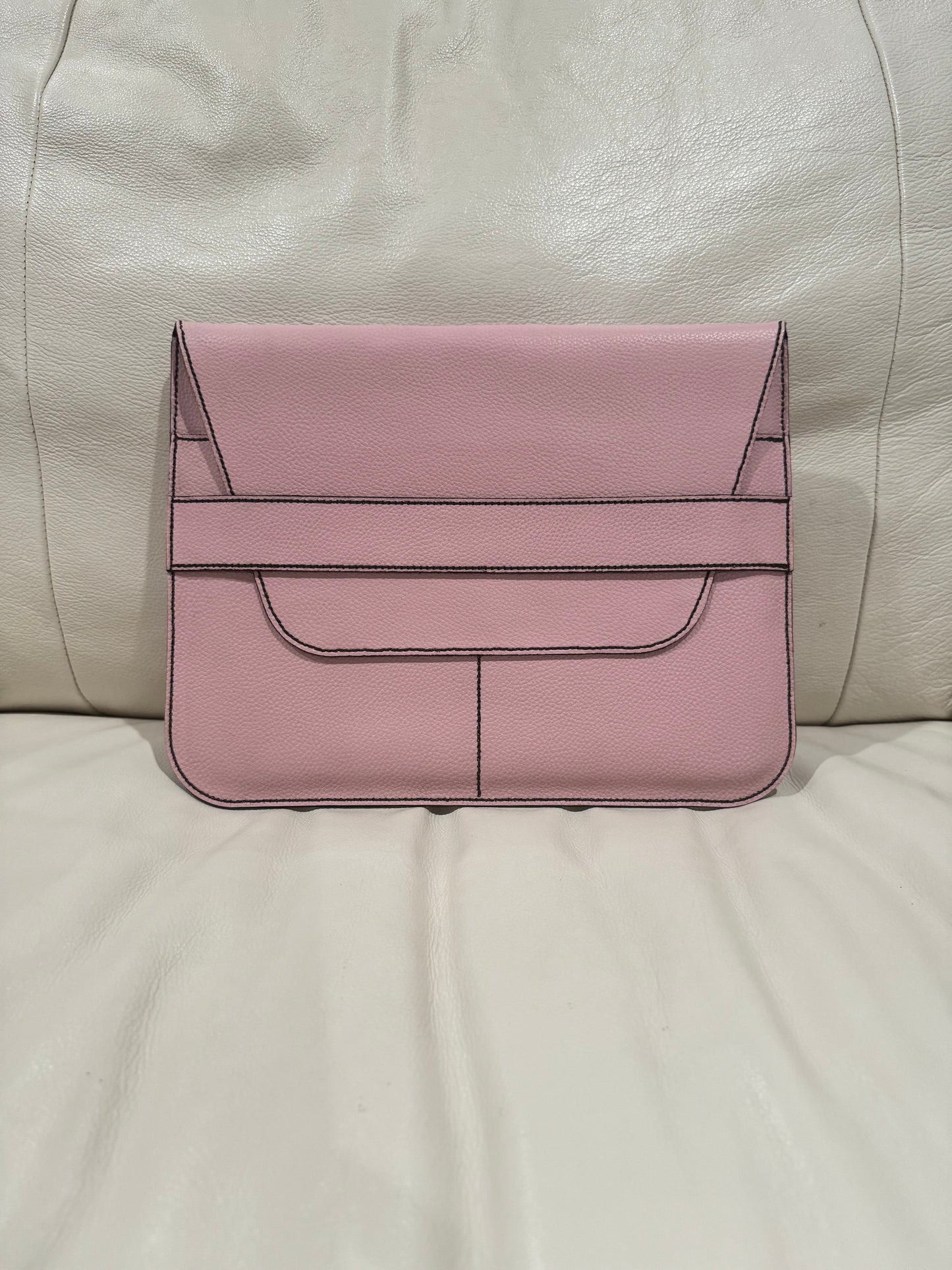 Leather iPad Case - Pink