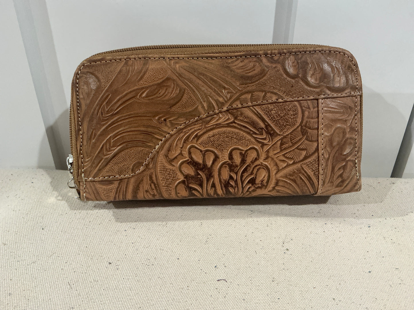 Women’s Leather Wallets Large Triple Zip