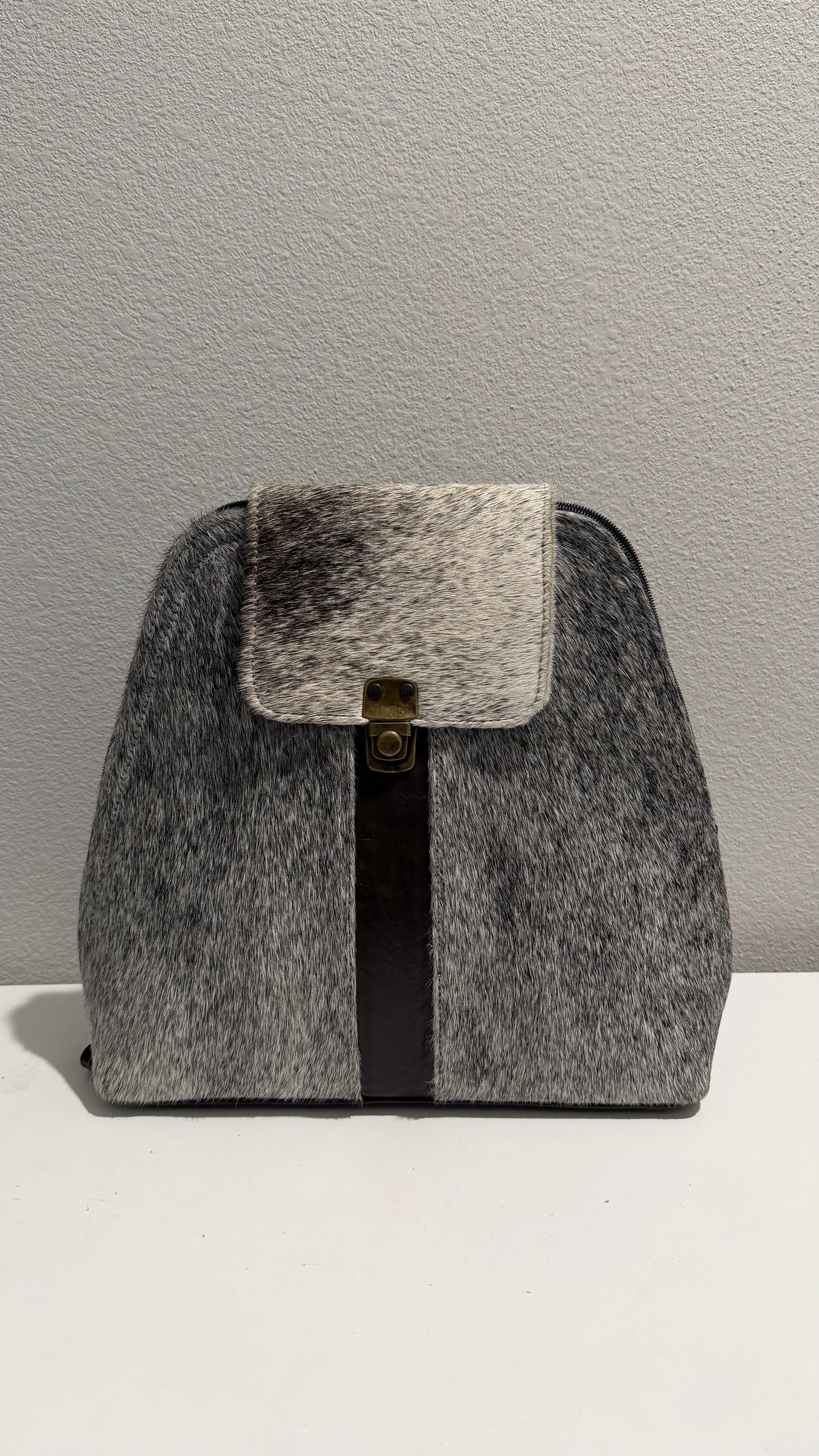 Leather Hair On Backpacks