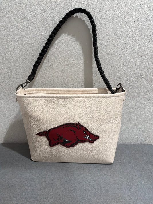 Woo Pig Sooie Leather Medium  Bag