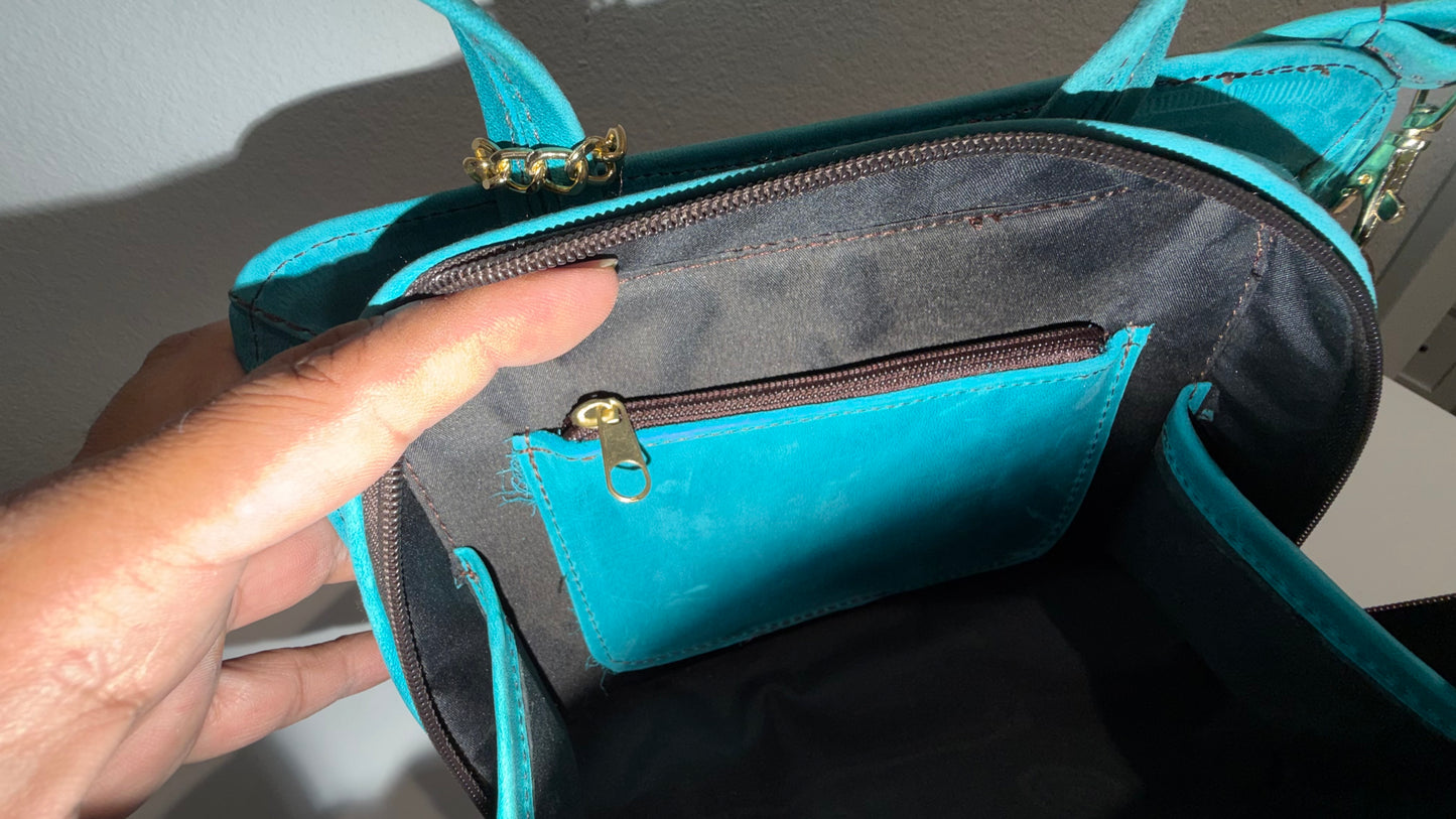 Leather Purse/Crossbody - Small