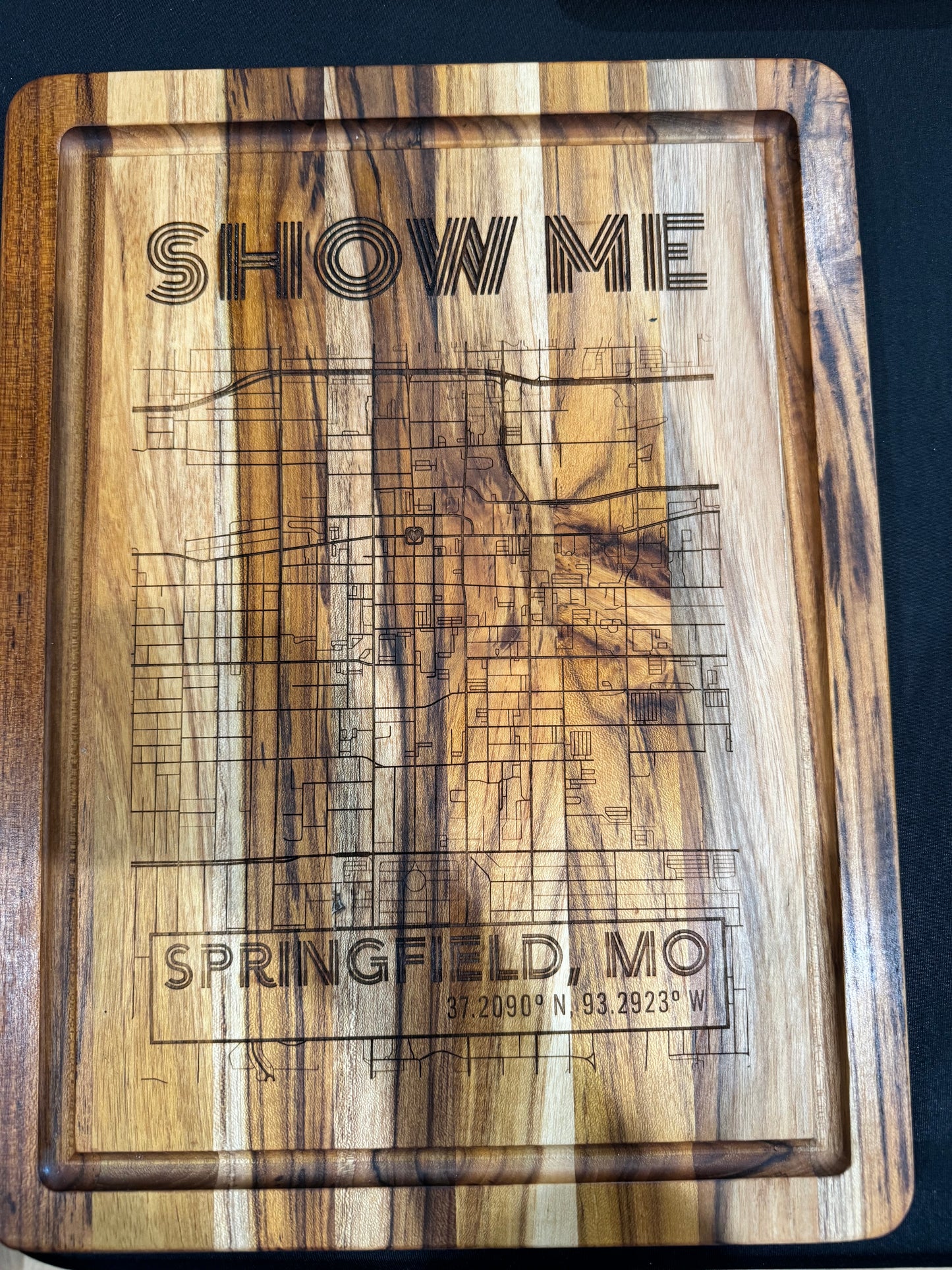 Show Me  Cutting Board 12x16