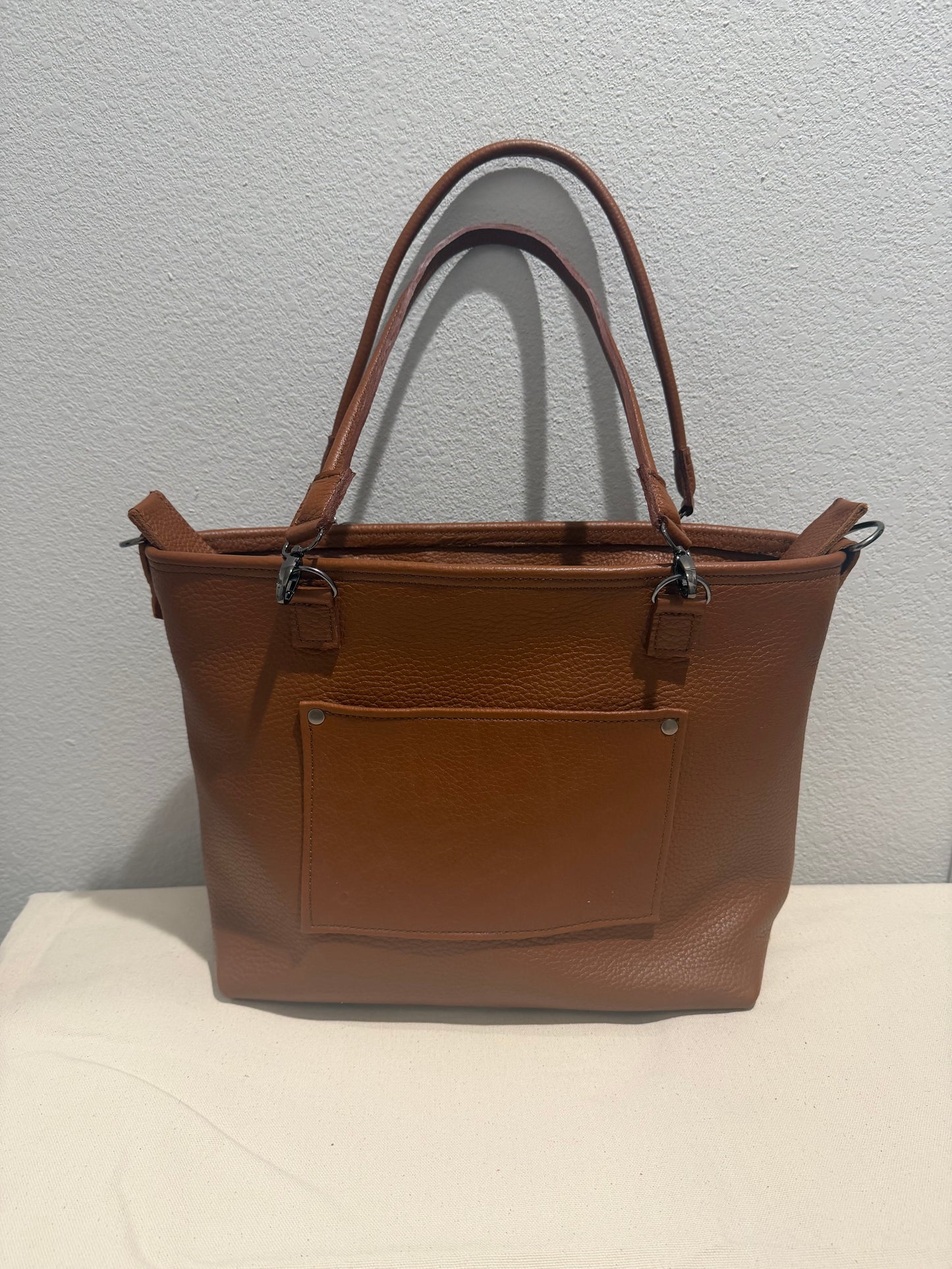 Leather Purse - Brown Medium