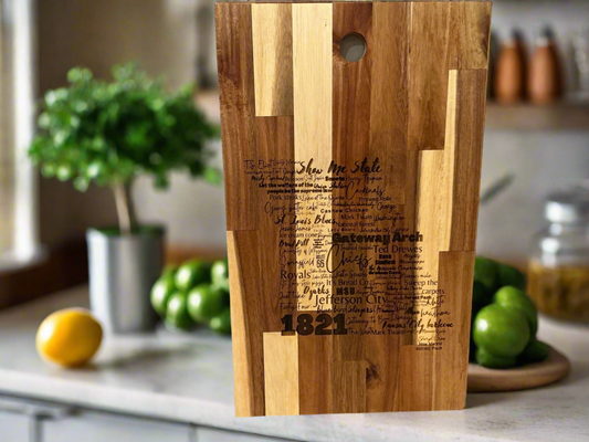 MISSOURI WORDS LARGE W/HOLE