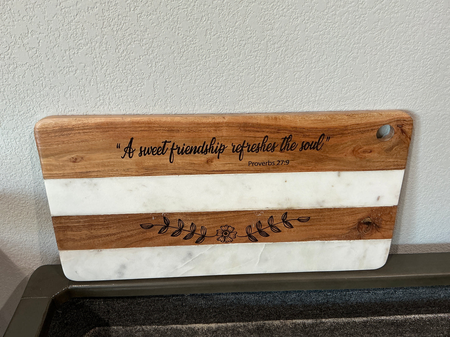 Sweet Friendship - Wood/Marble