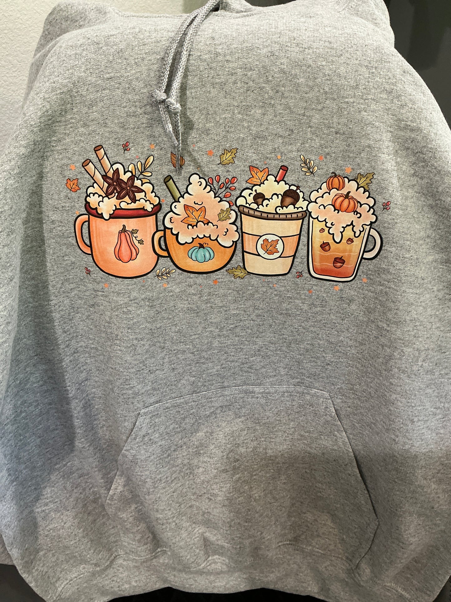 PUMPKIN COFFEE HOODIE