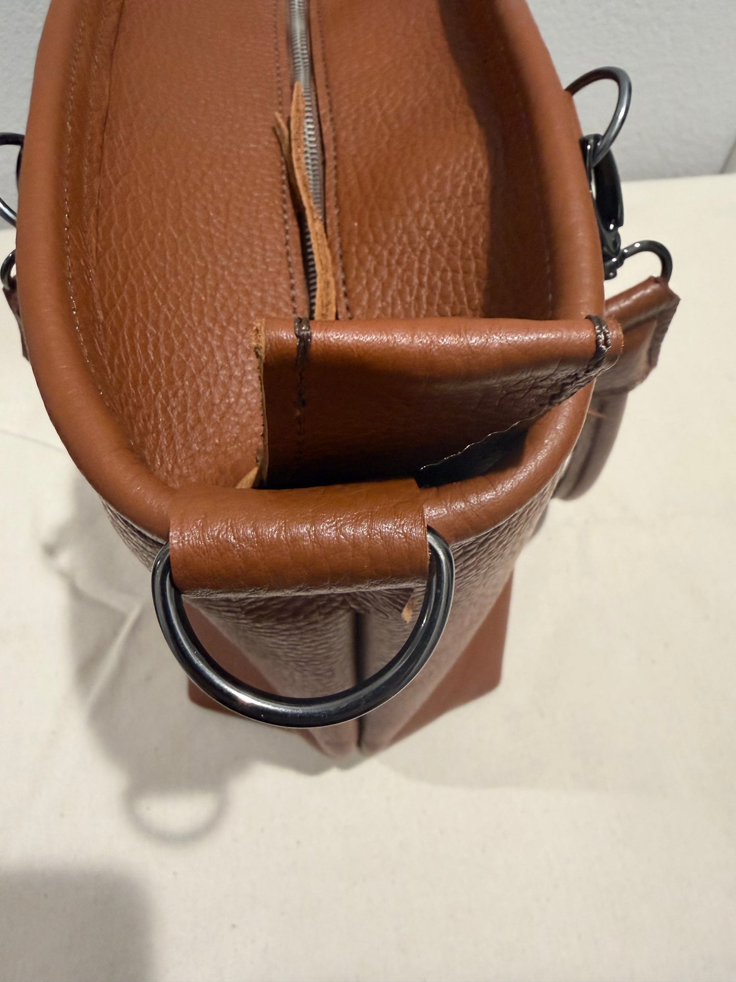 Leather Purse - Brown Medium