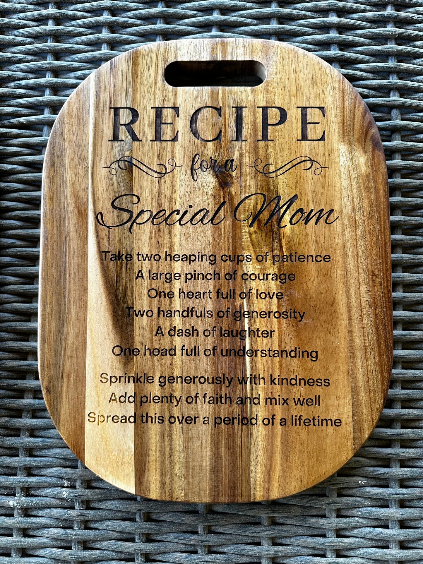 Recipe for Mom Board