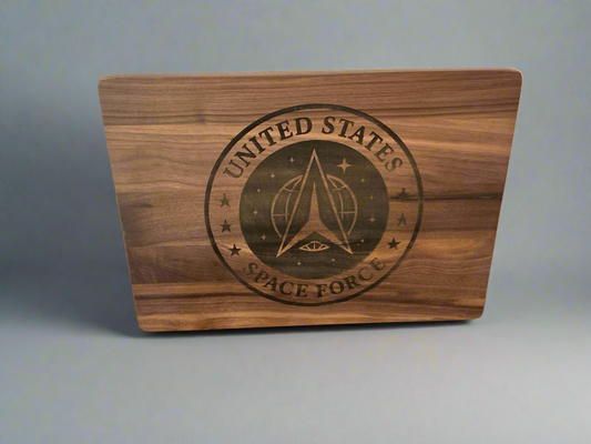 Space Force Walnut Board