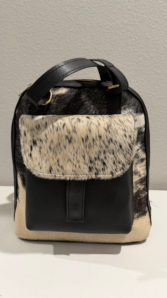 Leather Hair On Backpacks