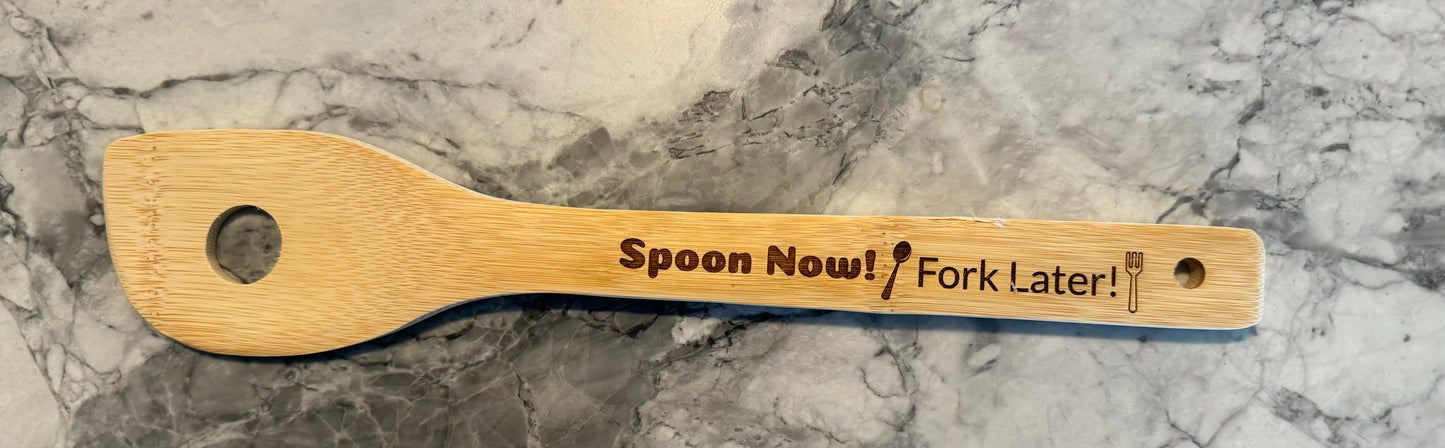 Humorous Wooden Utensils