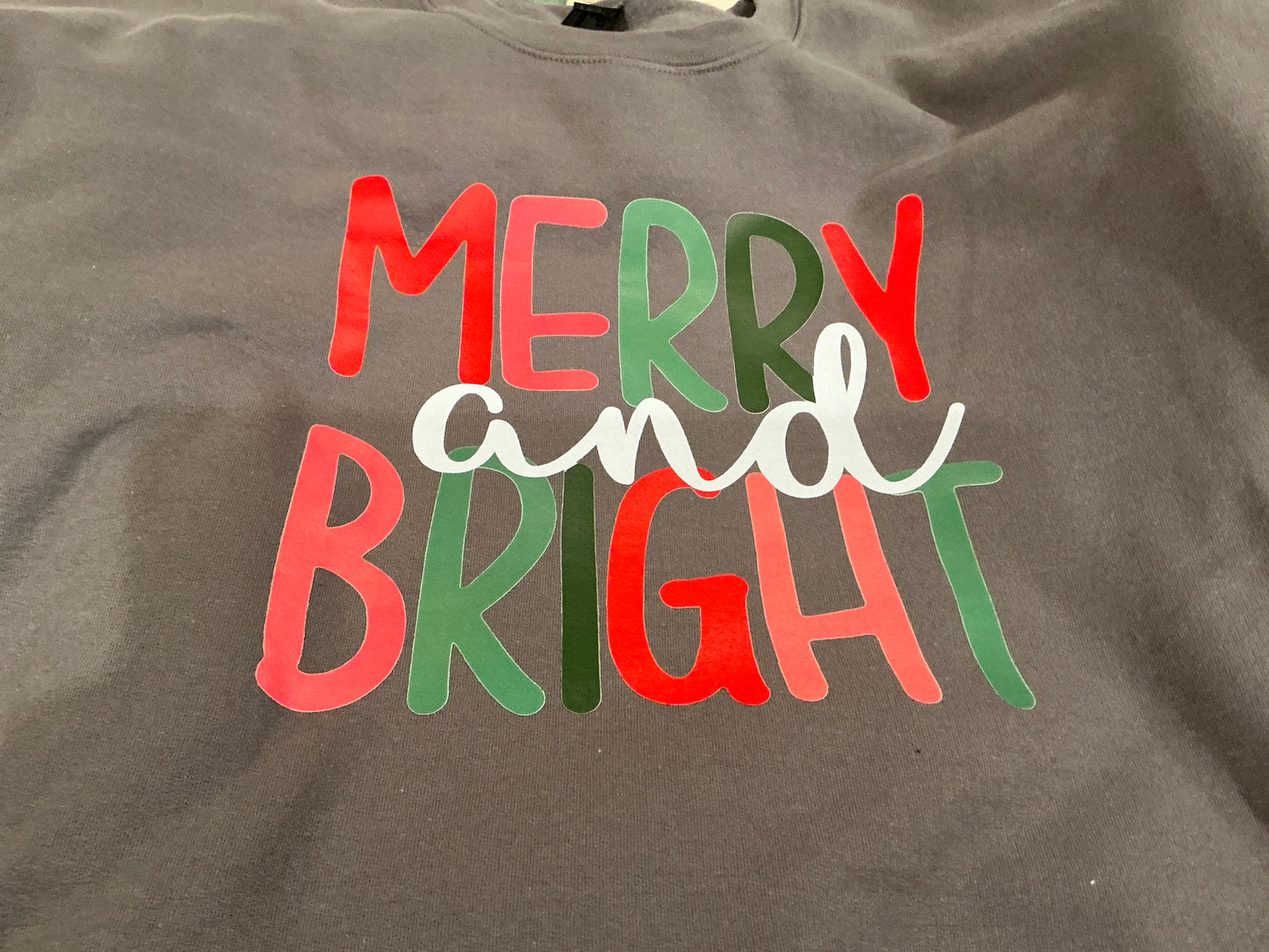 Merry and Bright Sweatshirt