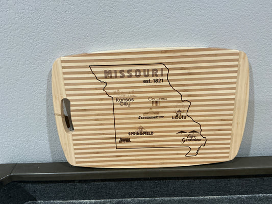 MISSOURI CITIES STRIPPED BAMBOO