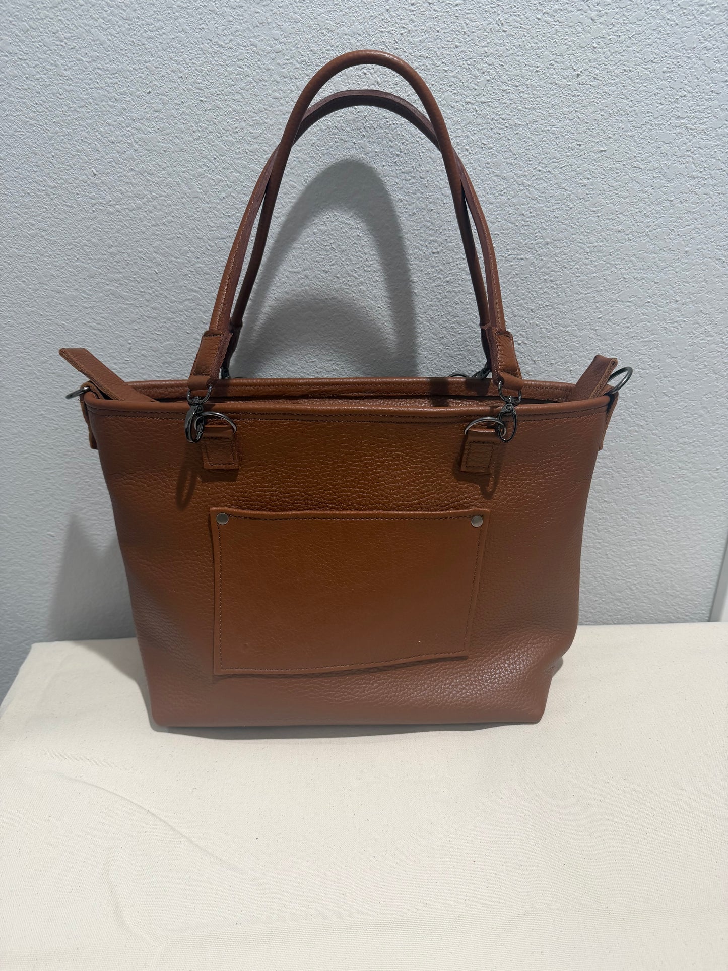 Leather Purse - Brown Medium