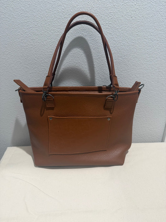 Leather Purse - Brown Medium
