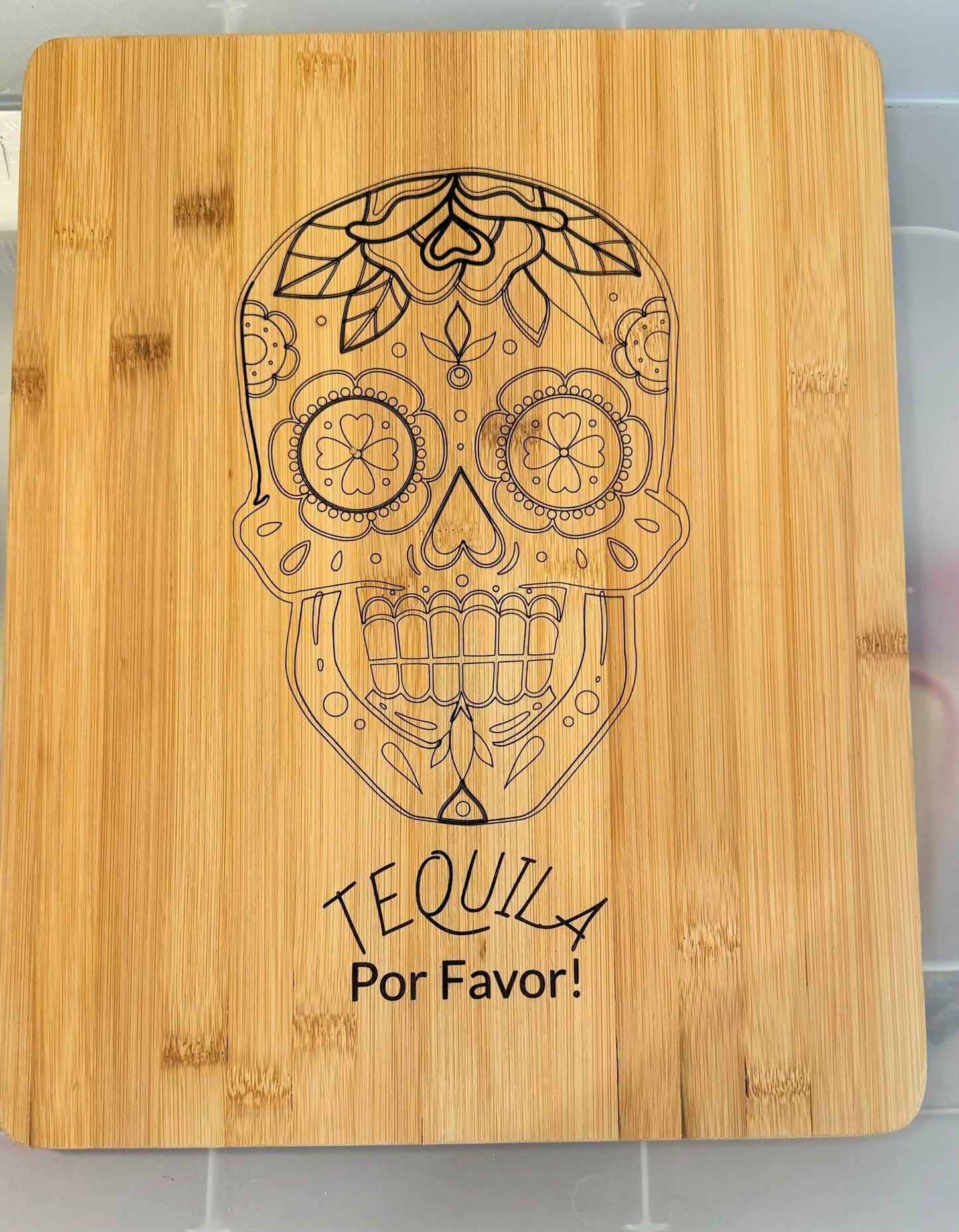 Tequila Cutting Board