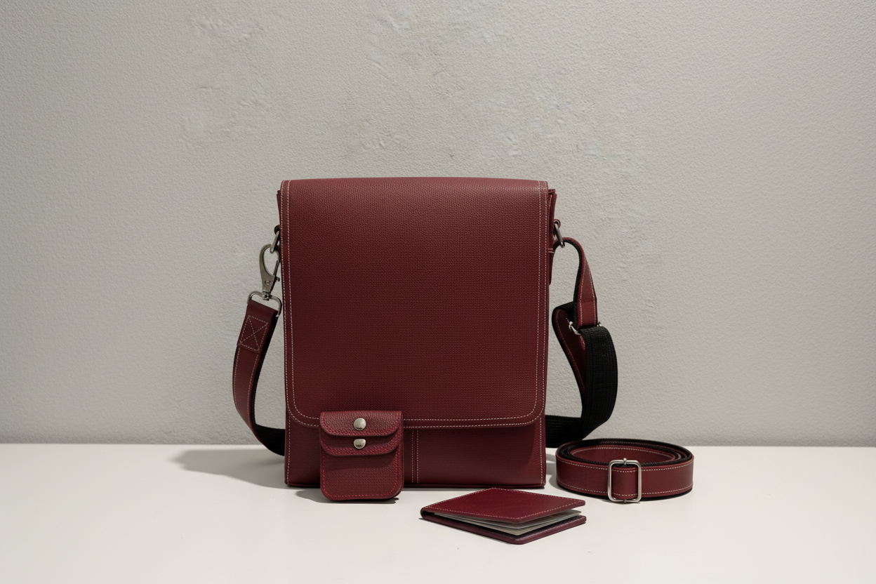 The Men's Leather Traveler Set